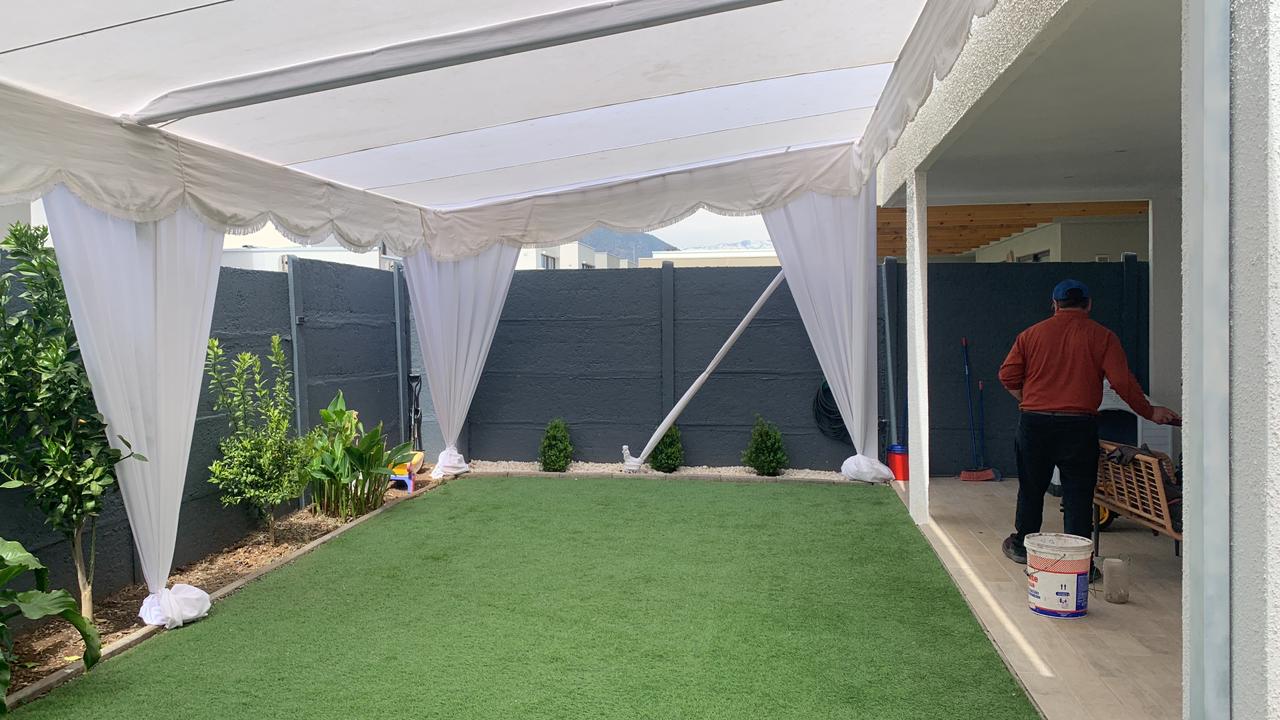 Carpa jardín 