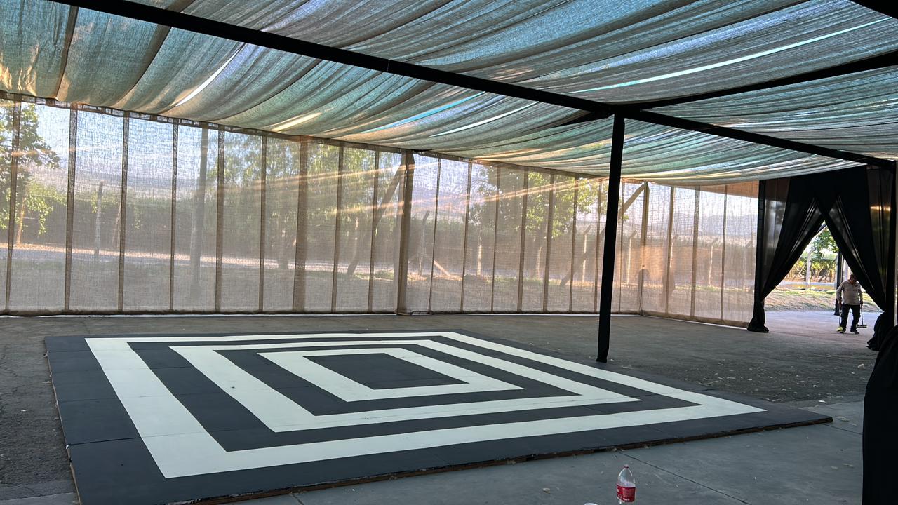 Carpa Industrial con Pista Infinity